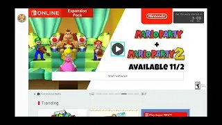 lets play mario party!! (nintnedo 64 switch online)