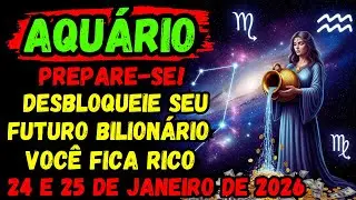 Despertar da Riqueza para Aqu&aacute;rio em 2026| Seu Caminho para a Bilion&aacute;ria Come&ccedil;a em 25 de Janeiro✨💰🚀