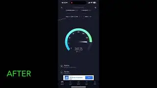 NBN Speed Test ( Before & After )