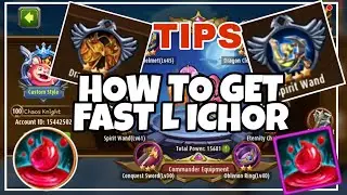 Magic Rush : Commander Equipment | Tips | How To Get Epic Equipment Fast 🔥 Farming Legend Ichor