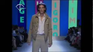 fashiontv | FTV.com - MODELS CHRIS WIGGINS & MICHAEL THYRRING HOM PE 2004