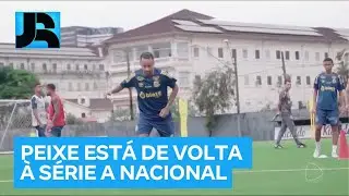 Retorno do Santos &agrave; S&eacute;rie A do Brasileir&atilde;o ter&aacute; time competitivo com 12 refor&ccedil;os, incluindo Neymar