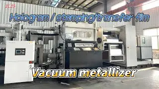 Vacuum Metallizer for Anti fake, hologram, stamping foil