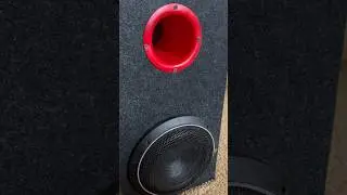 Subwoofer port noise anyone know how to fix it? #rockfordfosgate #subwoofer #loudbass #spl