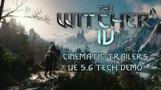 🎮 The Witcher 4 - Cinematic Trailers - First Gameplay - UE5 Tech Demo
