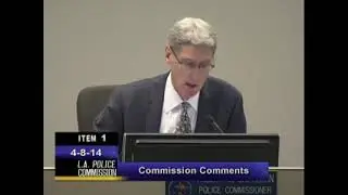Police Commission Meeting, April 8, 2014