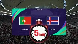 [In 5 minutes] | Portugal V Iceland | 2023-24 National football matches