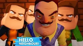 Minecraft Hello Neighbour - MORPHING INTO THE NEIGHBOUR!