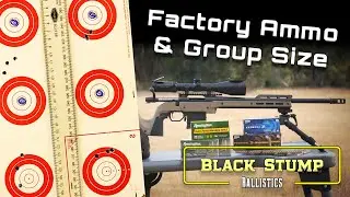 Is Factory Ammunition affecting your Group Size?