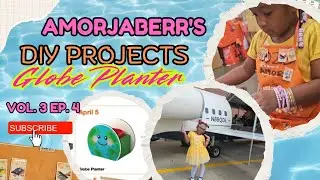 Amorjaberr&rsquo;s DIY Globe Planter 🌍 | Global Baby! Growing Green, One Plant at a Time! A .