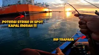 ‼️RIP TRAPARA‼️ POTENSI STRIKE DI SPOT KAPAL MERAH EMANG GA ADA OBAT | MANCING DI BALI