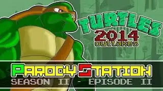 TMNT 2014 OUTTAKES - PARODY STATION 2nd Season Ep 02
