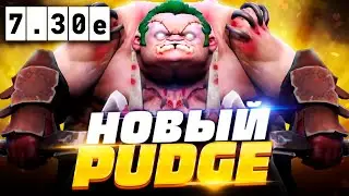 🔥 НОВЫЙ ПУДЖ ПАТЧ 7.30e, как играть на новом Пудже в патче 7.30e | Pudge Dota 2