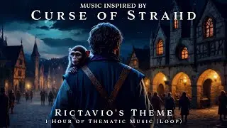 Rictavio (Theme) | Unofficial Curse of Strahd Soundtrack | 1h TTRPG Thematic Orchestral Music | Loop
