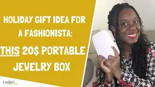 The Best & Affordable Small Portable Jewelry Box To Gift | Holiday Gift Guide 2020