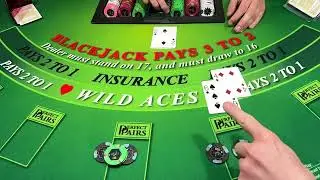 BLACKJACK 💥PERFECT PAIR DOUBLE DECK ACTION💥#blackjack #blackjackstrategy #perfectpair