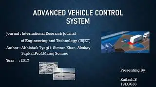 ADVANCED VEHICLE CONTROL SYSTEM