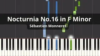 How to play Nocturnia No.16 in F Minor on piano | Piano Tutorial by S&eacute;bastien Monneret