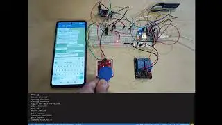 Access control with ESP8266, RFID and Telegram: Telegram demo