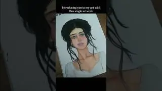 Meet my art #art #drawing #artist #shorts #shortsvideo #artwork