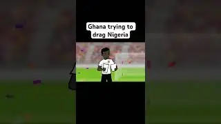 Attempted banter Ghana vs Nigeria #AFCON