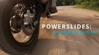 TRK 502 X - Learning how to powerslide (from nothing)