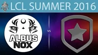 [LoL VODs] ANX vs GMB | LCL Summer 2016 (26.06.2016) - Albus NoX Luna vs Gambit.CIS