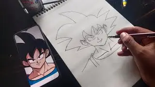 How to draw Goku step by step || Easy drawing ideas for beginners || drawing tutorial