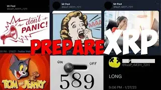 Ripple XRP MR POOL SAYS DONT PANIC HE CALLED IT PHOENIX RISING SOON SUPPLY vs DEMAND!!!