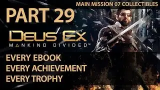 Deus Ex: Mankind Divided - eBook Collectible Guide Mission 07 - Tablet Collector Trophy/Achievement