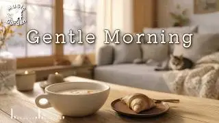 Relaxing Piano BGM | Gentle Monday Morning with Warm Soup and a Cat | Cozy Winter Piano (3h)