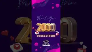 Celebrating 2000 Subscribers: A Journey of Responsibility and Quality Content! 