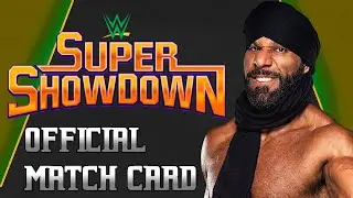 TEW 2020 Challenge Run - Super Showdown 2020 Official Match Card