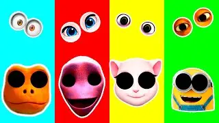Wrong Eyes 👀 Dame Tu Cosita 🆚 Angela 🆚 Talking Tom 🆚 Minions 🆚 Alien