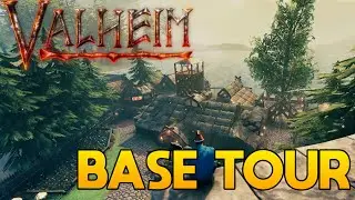 My Valheim Base Tour!! Master Architect