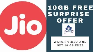 Jio surprise offer 10 gp for free / daily tech / Podango