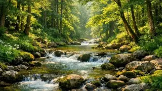 Soothing River Sounds | Peaceful Flowing Water Ambience