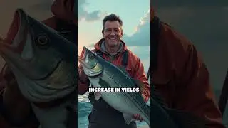 AI Fishing Tech Boosts Yields & Protects Oceans 🌊#fishing #ai #viral #fyp #foryou #tech #shorts