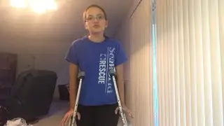 Tips for life on crutches!