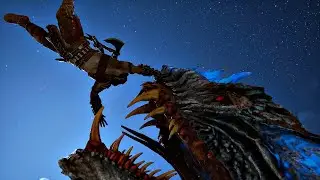 Kratos & Freya Kill Nidhogg Scene