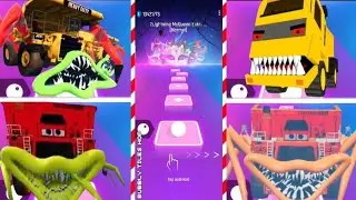 Dump Truck Eater 🆚 Colossus XXL Eater Megamix Coffin Dance Song (cover) | Tiles Hop EDM Rush