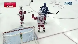 Frans Nielsen's First Goal as a Red Wing - 10/13/16