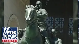 Iconic Teddy Roosevelt statue at Museum of Natural History to be removed