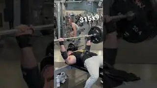 How to hit a 315 bench