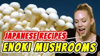 Enoki Mushrooms Unveiled: Americans Try Authentic Japanese Recipes 