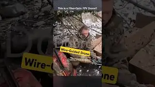 Russian Wire-Guided FPV Drone: What Makes It Deadly? #drone #militarydrones #fpvdrone