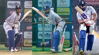 Virat Kohli, Rohit Sharma, Jaiswal and Team India practice in Vadodara for Ind vs NZ 1st odi match 