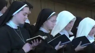 Sisters entering for prayers.  Incorruptible Movie Teasers.