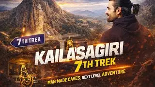 Kailasagiri 7th Trek | Man-Made Caves & Next Level Adventure 🔥#bangalore #4k #trending 