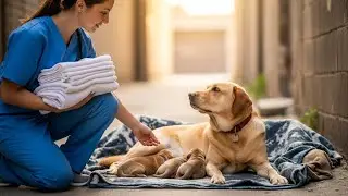 Alone, Pregnant & Hungry &mdash; Golden Labrador&rsquo;s Emotional Rescue Story
